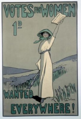 Votes for Women 1911 poster