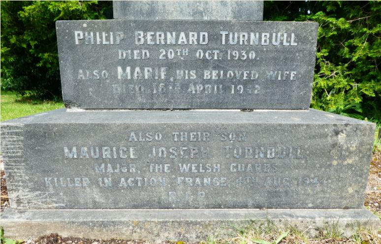 Maurice Turnbull Cathays Cemetery Plot C 1853