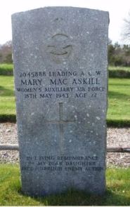 Mary MacAskill grave headstone