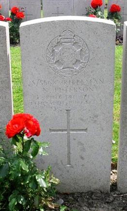 Norman Peterston headstone