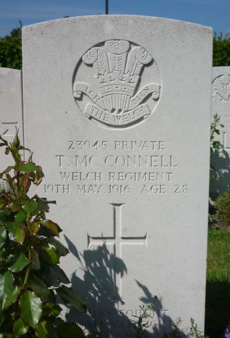 Thomas McConnell headstone
